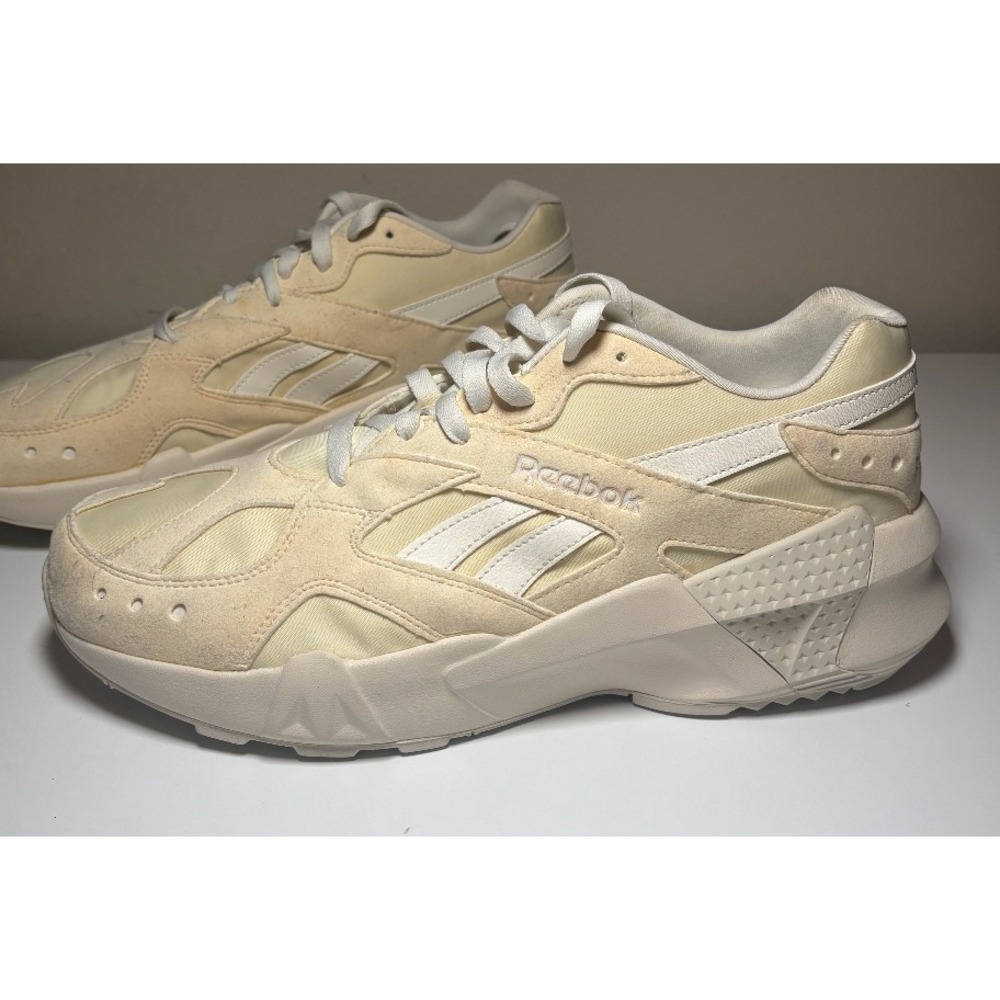 Reebok Men's Aztrek Double 93 Sneakers | Cream | Size 12